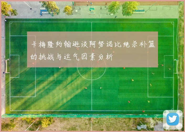 卡梅隆约翰逊谈阿努诺比绝杀补篮的挑战与运气因素分析